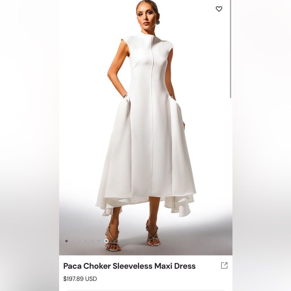 Brand NEW Elegant White  Dress